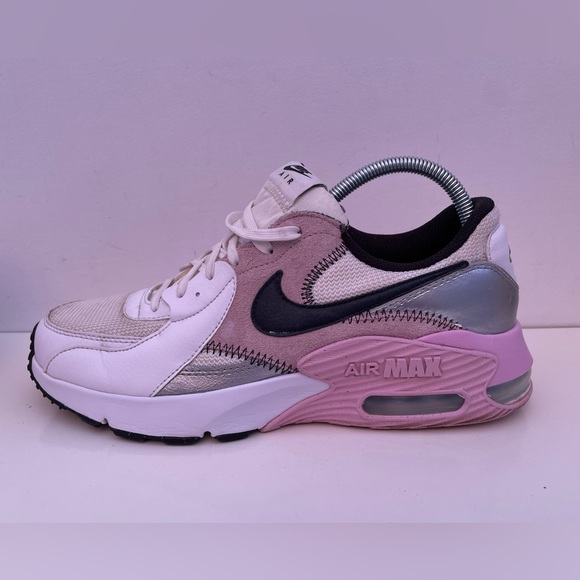 Nike Air Max Excee Trainers - Women’s UK 7.5 White Light Arctic Pink CD5432-109 - Picture 10 of 16